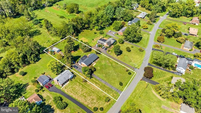 148 Red Hill Rd, Orange, VA 22960 - aerial overview of property's location featuring property boundaries highlighted