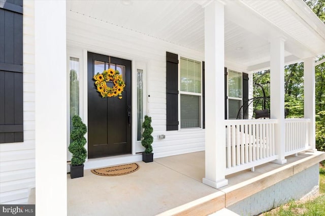 5509 Bazzanella Dr, Mineral, VA 23117 - entrance to property with a porch