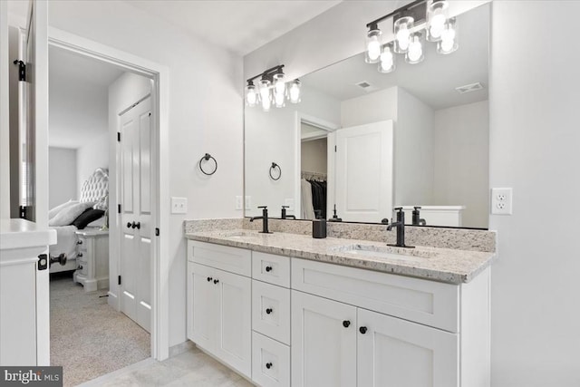 5509 Bazzanella Dr, Mineral, VA 23117 - bathroom with double vanity and a spacious closet