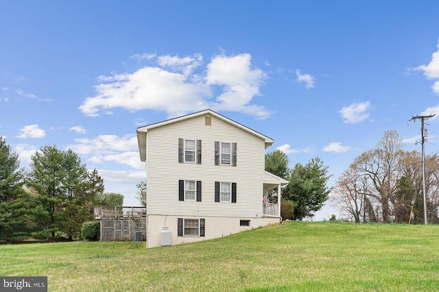 14026 Eggbornsville Rd, Culpeper, VA 22701 - view of home's exterior featuring a lawn