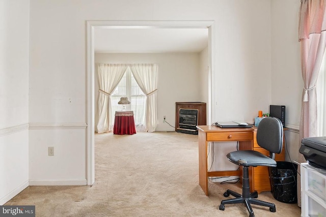 14026 Eggbornsville Rd, Culpeper, VA 22701 - view of carpeted home office
