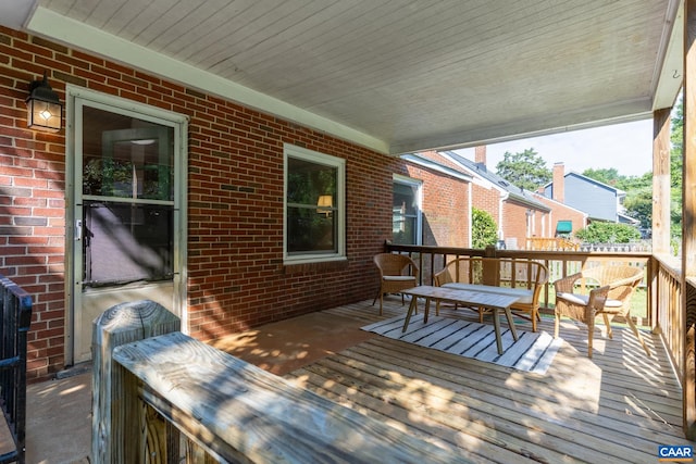 1211 River Vista Ave, Charlottesville, VA 22901 - view of wooden deck
