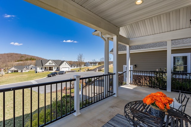 33 Silver Maple Cv, Fishersville, VA 22939 - balcony featuring a residential view and a porch