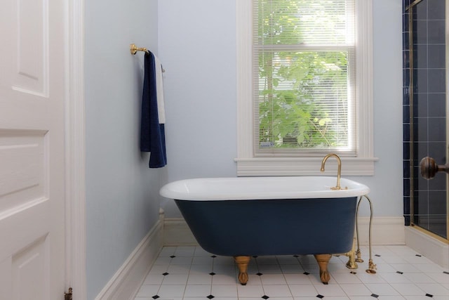 557 Wayne Ave S, Waynesboro, VA 22980 - bathroom featuring a freestanding bath
