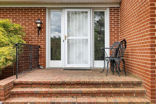 188 Middlebrook Rd, Staunton, VA 24401 - view of exterior entry featuring brick siding