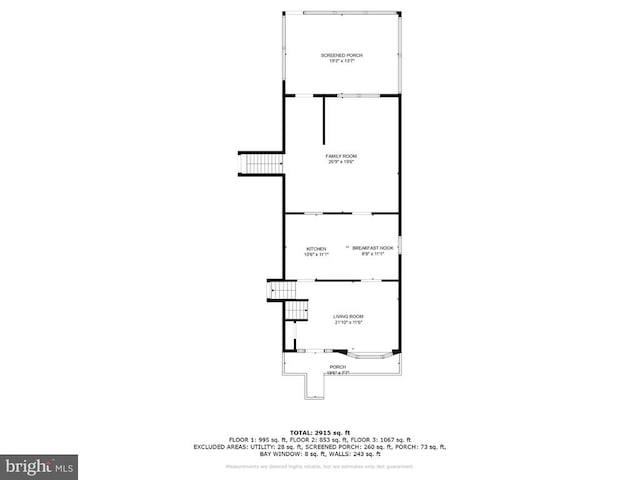 447 Laurel Ave, Fredericksburg, VA 22408 - home floor plan