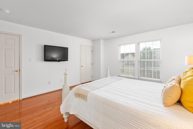 5502 Joshua Tree Cir, Fredericksburg, VA 22407 - bedroom with wood finished floors and baseboards
