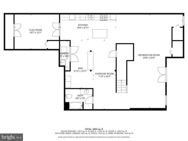 695 Whippoorwill Ln, Shipman, VA 22971 - floor plan / room layout