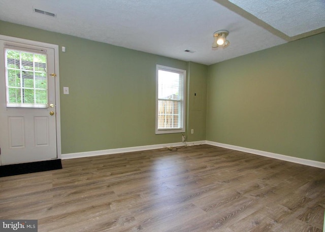 9600 Becker Ct, Fredericksburg, VA 22408 - spare room featuring baseboards, visible vents, and wood finished floors