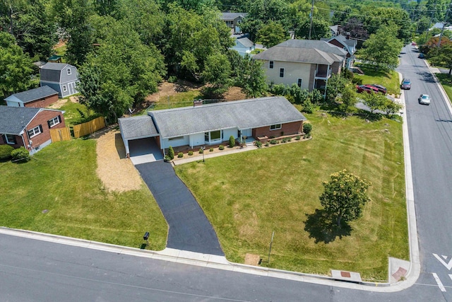 100 Monument Ave, Harrisonburg, VA 22801 - aerial perspective of suburban area
