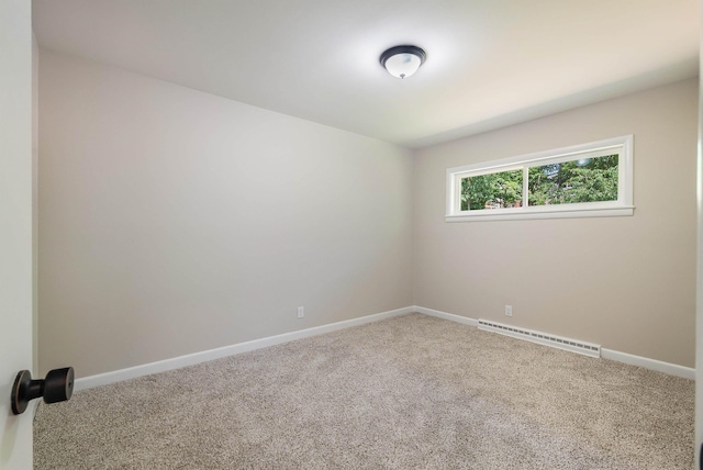 100 Monument Ave, Harrisonburg, VA 22801 - carpeted empty room with baseboards and baseboard heating