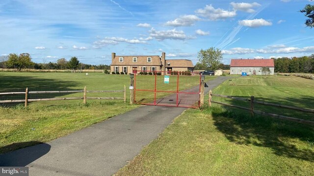  - gate with a view of rural / pastoral area