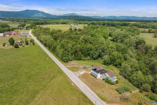 1900 Lowesville Rd, Amherst, VA 24521 - drone / aerial view of a mountain backdrop