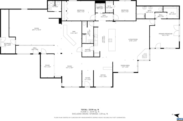 1900 Lowesville Rd, Amherst, VA 24521 - room layout