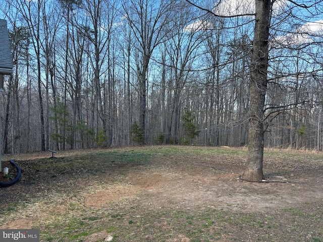 93 Evergreens Dr, Louisa, VA 23093 - view of yard featuring a forest view