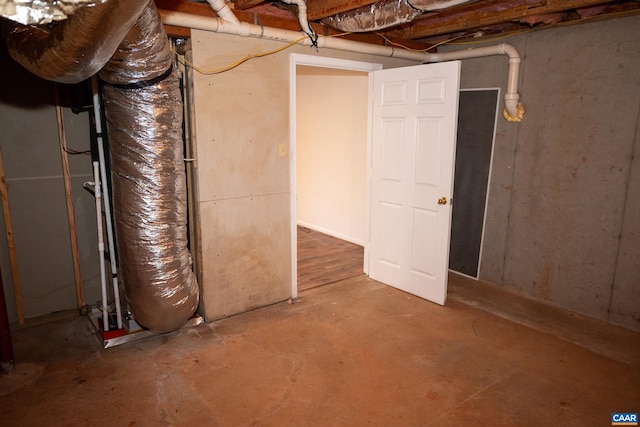 4259 Shelby Rd, Rochelle, VA 22738 - view of unfinished basement