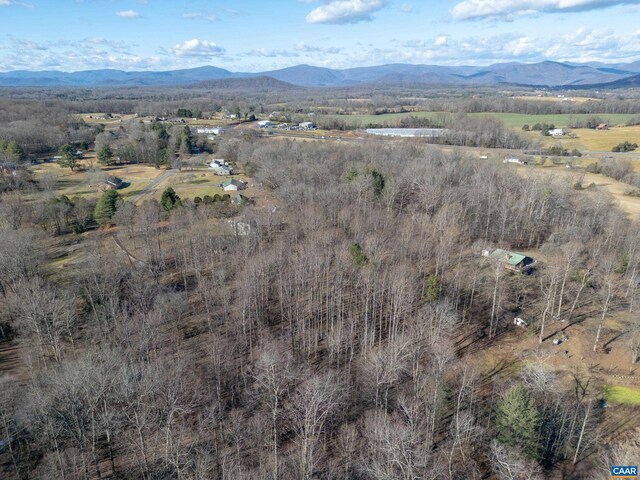 4259 Shelby Rd, Rochelle, VA 22738 - drone / aerial view with a mountain view