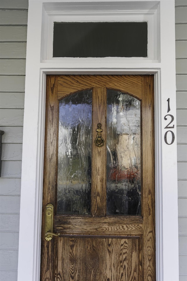 120 Jefferson St S, Lexington, VA 24450 - view of doorway to property