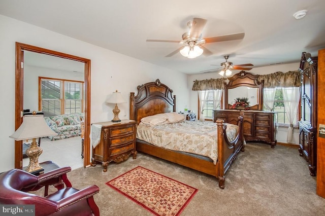 11425 Custers Trce, Spotsylvania, VA 22553 - carpeted bedroom featuring ceiling fan