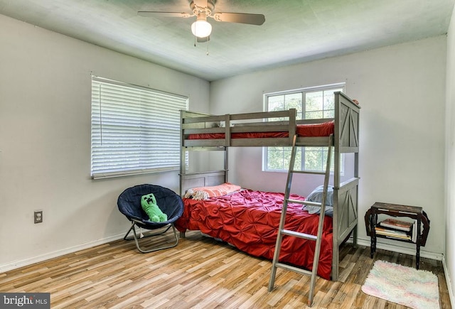 5575 Jeffersonton Rd, Jeffersonton, VA 22724 - bedroom with wood finished floors and ceiling fan