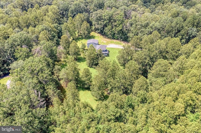 5575 Jeffersonton Rd, Jeffersonton, VA 22724 - aerial view of property's location with a heavily wooded area
