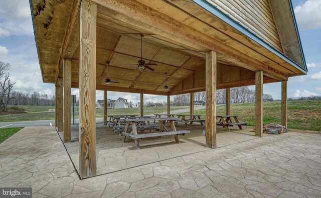 310 Elk Creek Lndg, Mineral, VA 23117 - surrounding community with a patio and a gazebo