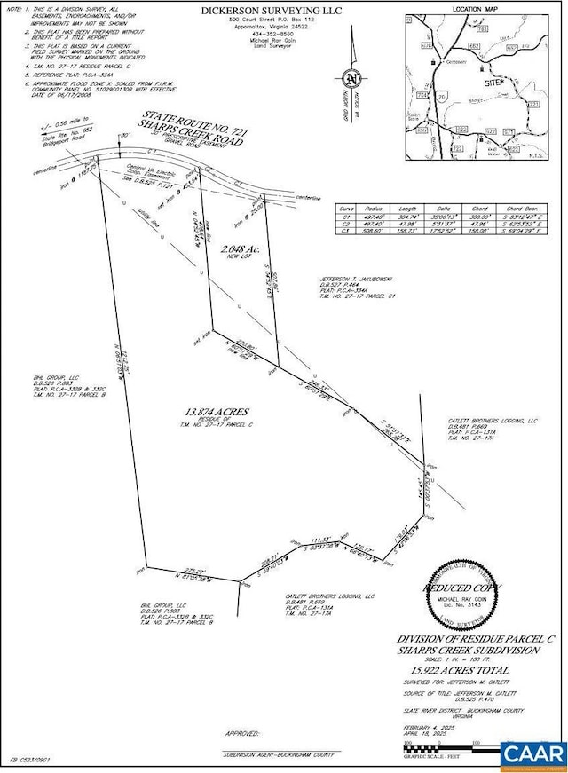 LOT3 Sharps Creek Rd, Scottsville, VA 24590