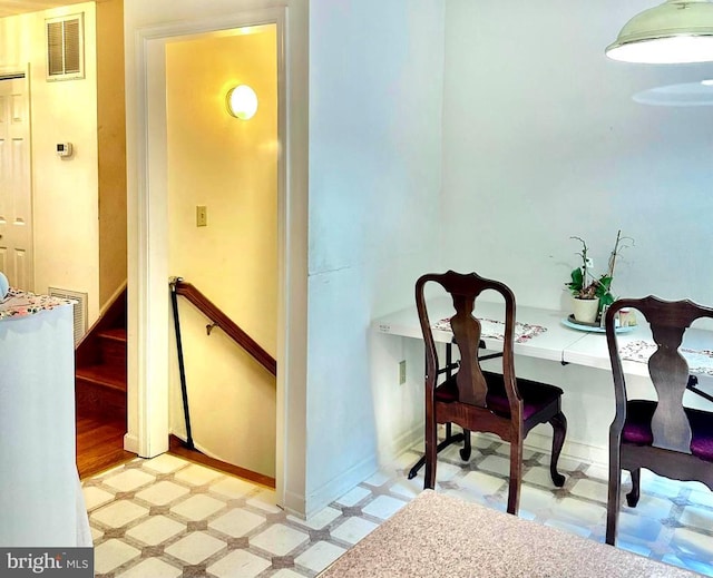 26 Magnolia Ct, Barboursville, VA 22923 - dining room with tile patterned floors and baseboards