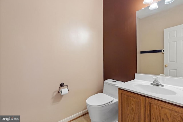 2703 Schumann St, Fredericksburg, VA 22408 - bathroom with toilet and vanity