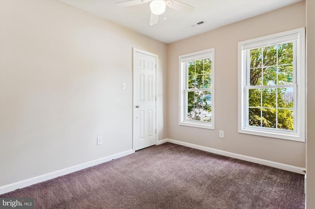 3200 Lafayette Blvd, Fredericksburg, VA 22408 - carpeted spare room with ceiling fan and baseboards