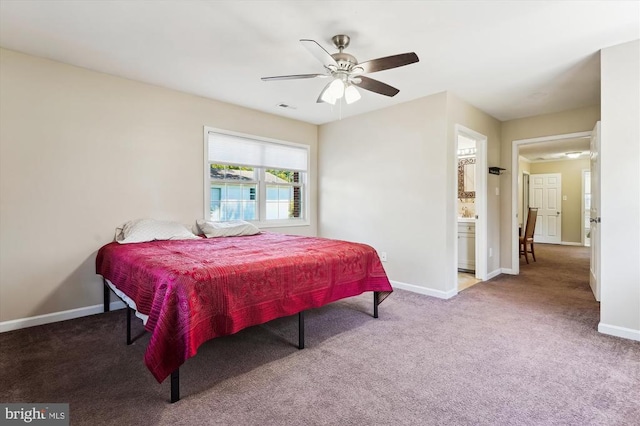 3200 Lafayette Blvd, Fredericksburg, VA 22408 - bedroom featuring carpet floors and ceiling fan