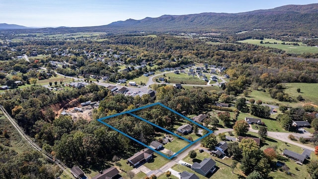 232 Edgewood Dr, Shenandoah, VA 22849 - drone / aerial view featuring a mountain view