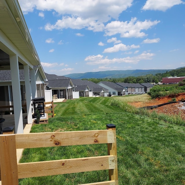 237 Ridgeline Dr, Waynesboro, VA 22980 - view of green lawn with a residential view