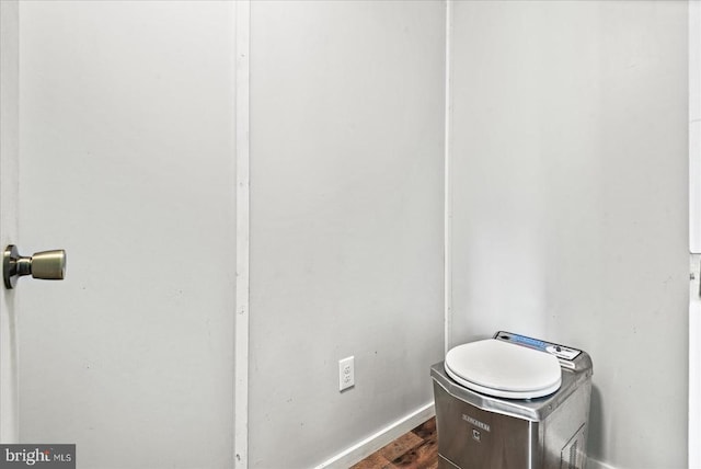 11311 Crown Ct, Fredericksburg, VA 22407 - bathroom with wood finished floors and baseboards