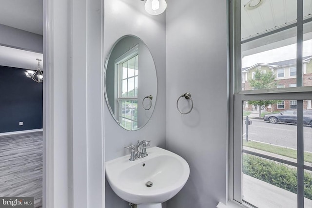  - bathroom with healthy amount of natural light