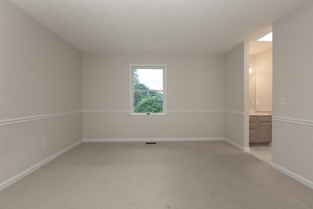 640 Greenwood St, Rockingham, VA 22801 - spare room featuring light carpet and baseboards