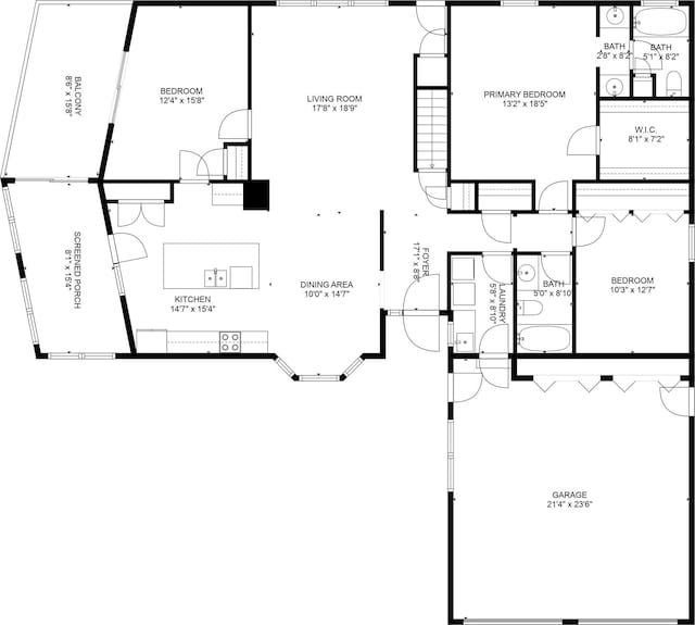 640 Greenwood St, Rockingham, VA 22801 - property floor plan
