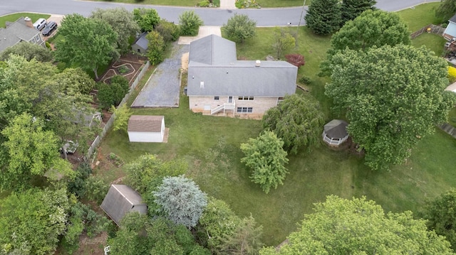 640 Greenwood St, Rockingham, VA 22801 - aerial view of property and surrounding area
