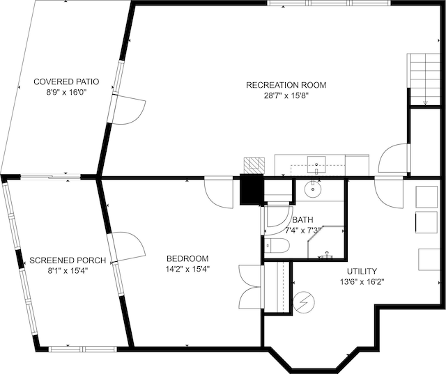 640 Greenwood St, Rockingham, VA 22801 - floor plan / room layout