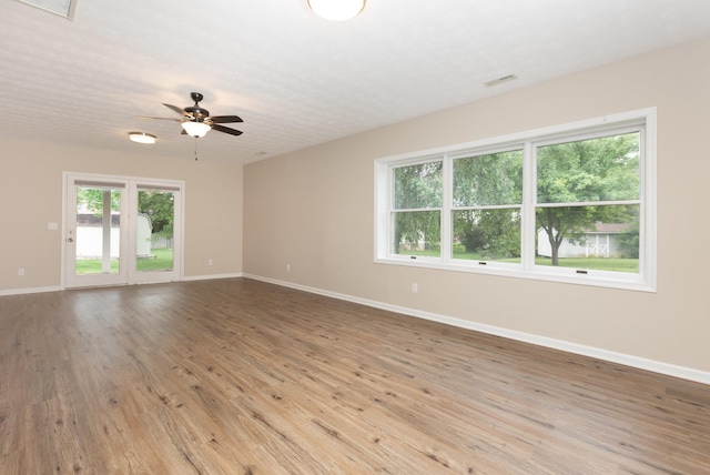 640 Greenwood St, Rockingham, VA 22801 - empty room featuring ceiling fan and baseboards