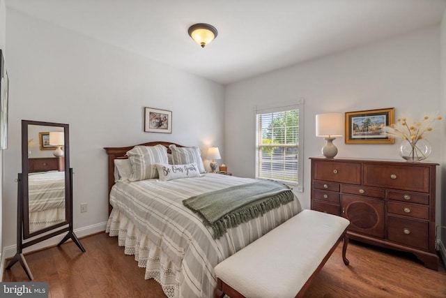 230 Carriage Chase Cir, Warrenton, VA 20186 - bedroom with dark wood finished floors and baseboards