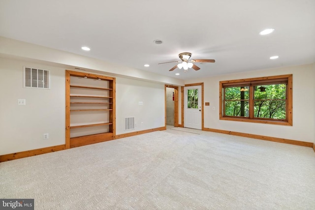 47 Gore Rd, Castleton, VA 22716 - carpeted spare room featuring recessed lighting and a ceiling fan