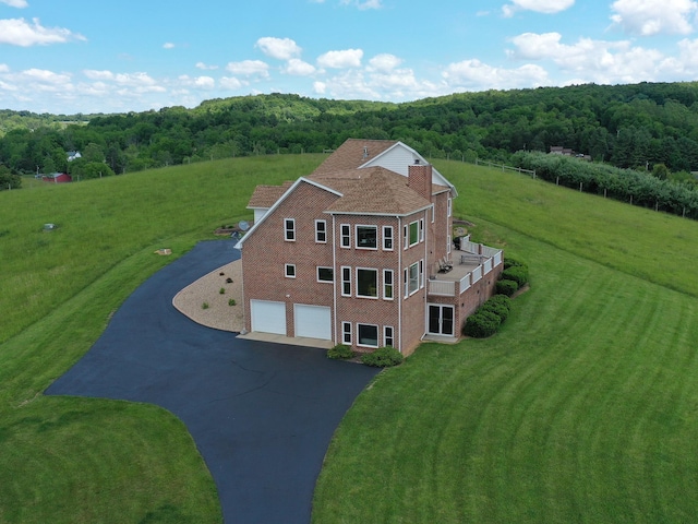 603 Dabneys Rd, Raphine, VA 24472 - birds eye view of property featuring a view of trees
