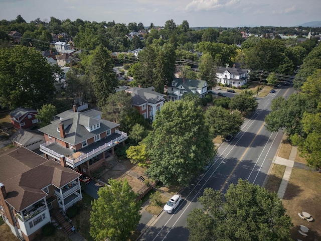 633 Wayne Ave S, Waynesboro, VA 22980 - aerial view of residential area with a tree filled landscape