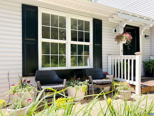 1203 Afton Mountain Rd, Afton, VA 22920 - view of exterior entry with a porch