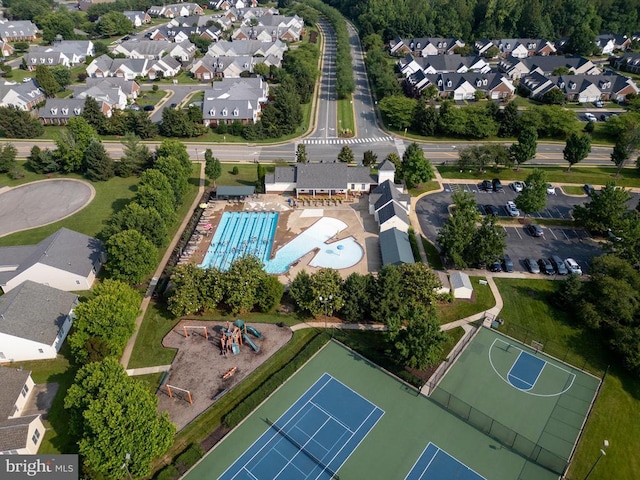11200 Scottwood Ln N, Fredericksburg, VA 22407 - aerial overview of property's location with nearby suburban area