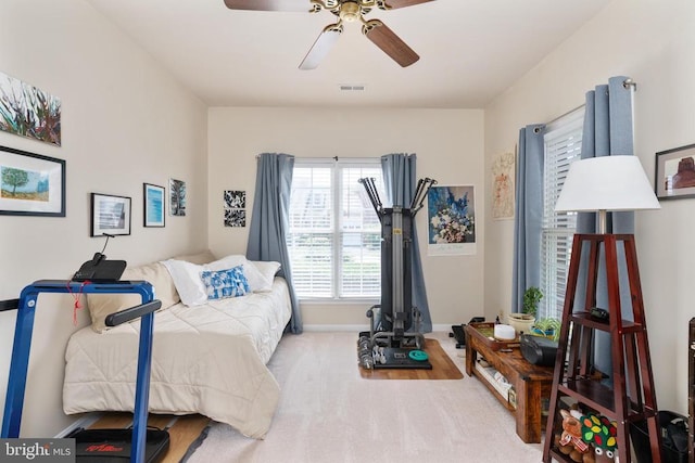 11200 Scottwood Ln N, Fredericksburg, VA 22407 - bedroom featuring baseboards and a ceiling fan