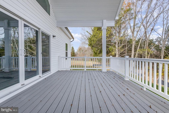 26437 Pennfields Dr, Orange, VA 22960 - view of wooden terrace
