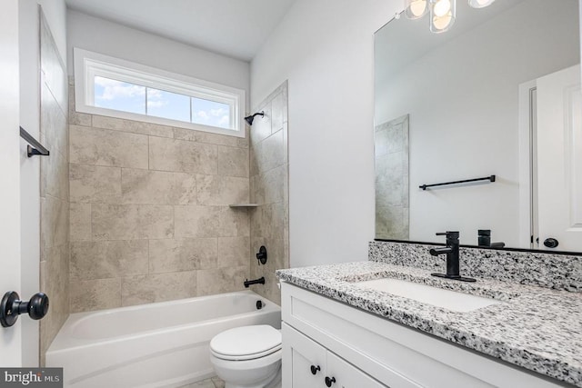 26437 Pennfields Dr, Orange, VA 22960 - full bath featuring toilet, tub / shower combination, and vanity