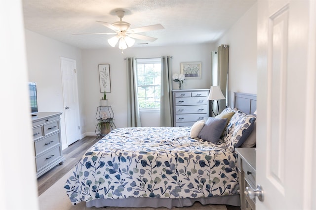1014 22nd St E, Buena Vista, VA 24416 - bedroom featuring light wood finished floors and ceiling fan